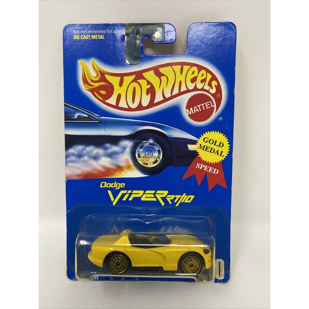 Hot Wheels Dodge Viper RT/10 Yellow 210